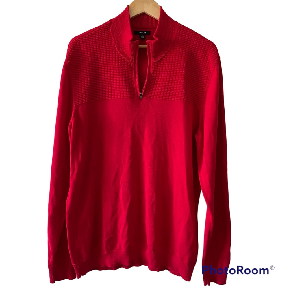 Alfani Men’s Quarter Zip Sweater